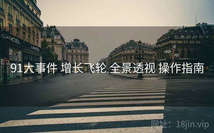 91大事件 增长飞轮 全景透视 操作指南  第2张