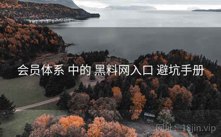 会员体系 中的 黑料网入口 避坑手册  第2张