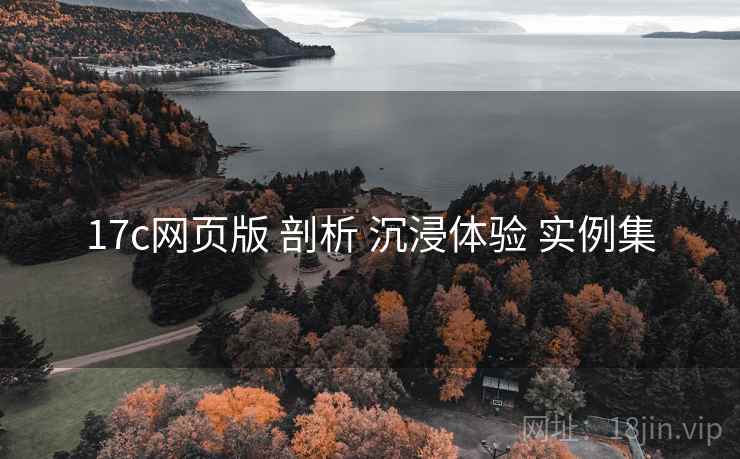 17c网页版 剖析 沉浸体验 实例集  第1张