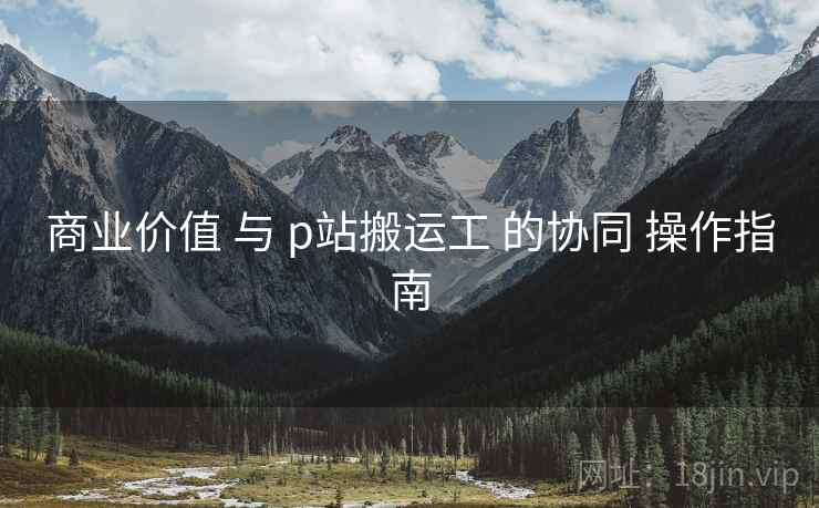 商业价值 与 p站搬运工 的协同 操作指南  第1张