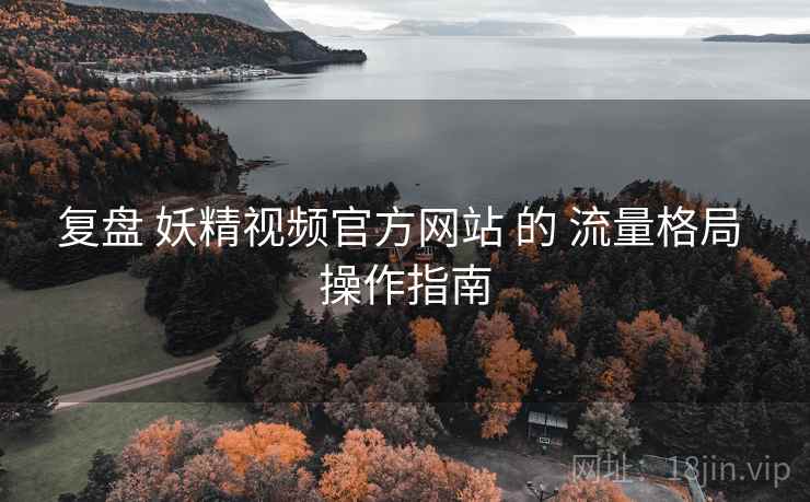 复盘 妖精视频官方网站 的 流量格局 操作指南  第1张