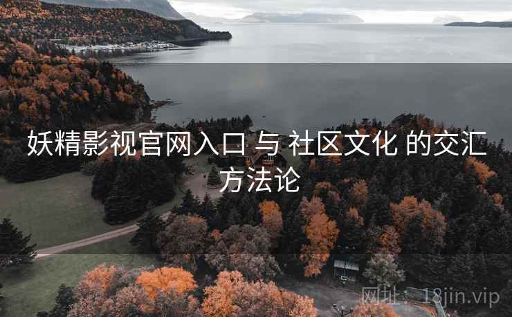 妖精影视官网入口 与 社区文化 的交汇 方法论  第2张